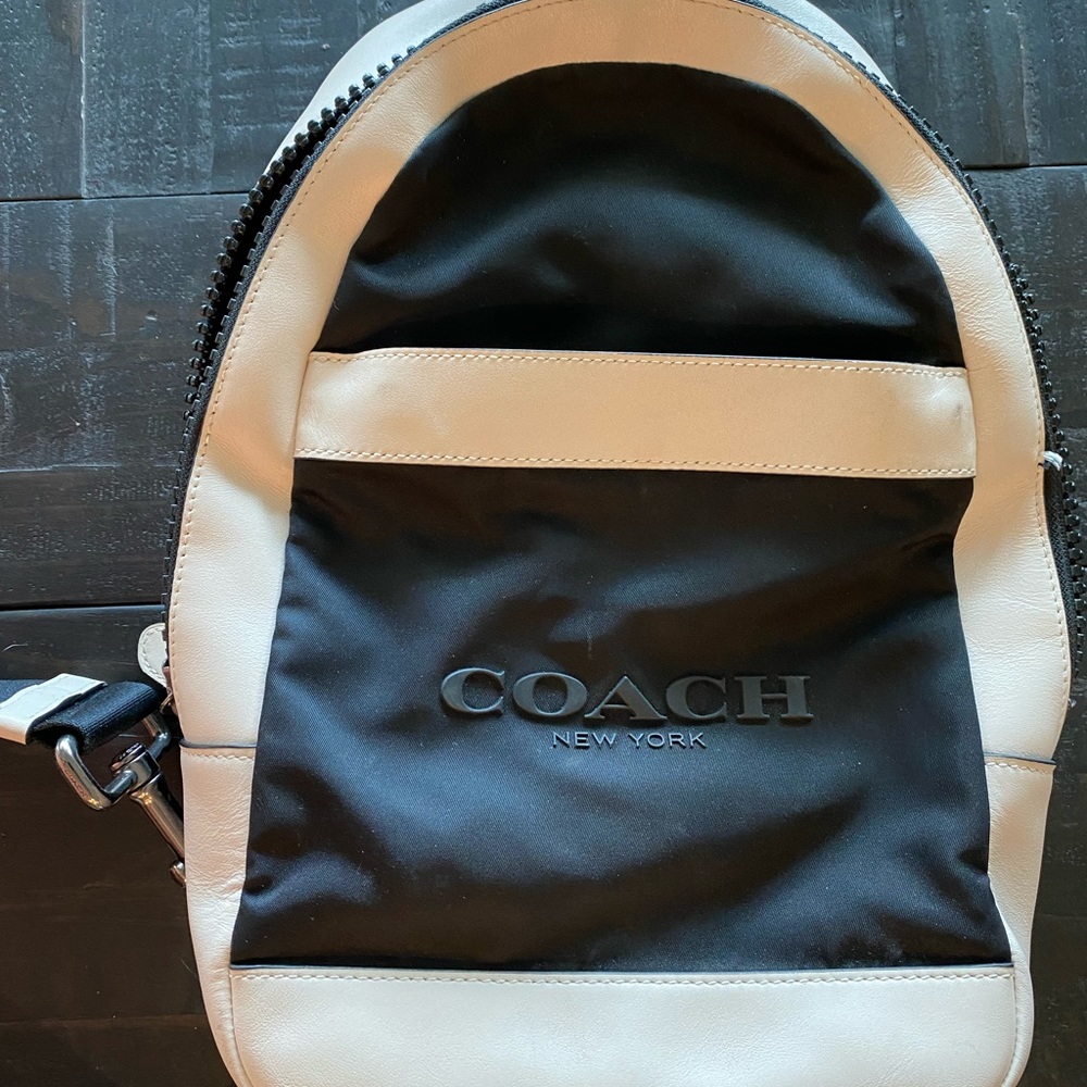 Coach small backpack